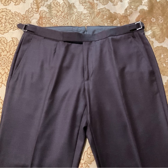 Ermenegildo Zegna Men’s Wool Dress Pants, Brown, Real Luxury! 36” X 34” - Picture 4 of 13